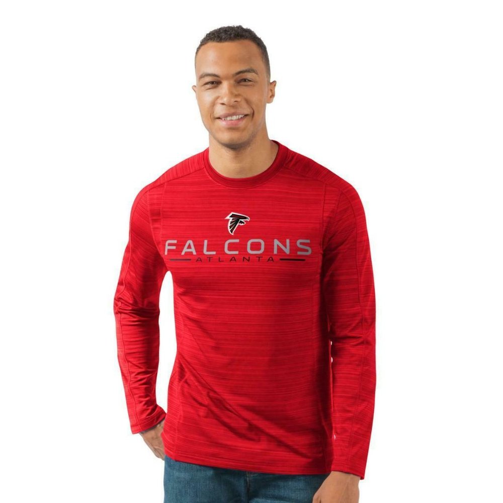 NFL Hands High Frequency Long-Sleeve Tee FALCONS